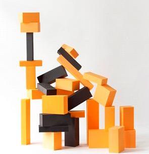 Bau-bau-blocks, klossar för barn