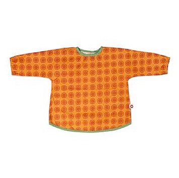 Orange barnförkläde