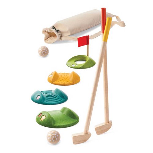 Minigolf träleksaker