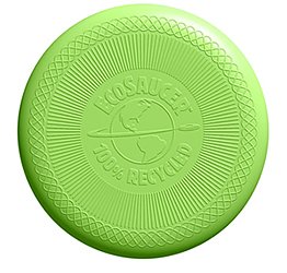 Grön frisbee